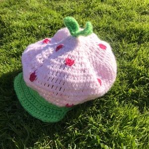 Y2K Strawberry Shortcake Hat